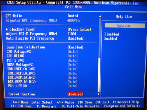 MSI P55 GD65 функции разгона 2